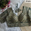 Heavy Pure Soft Roman Silk With Sequence Work Blouses Wholesale In India
